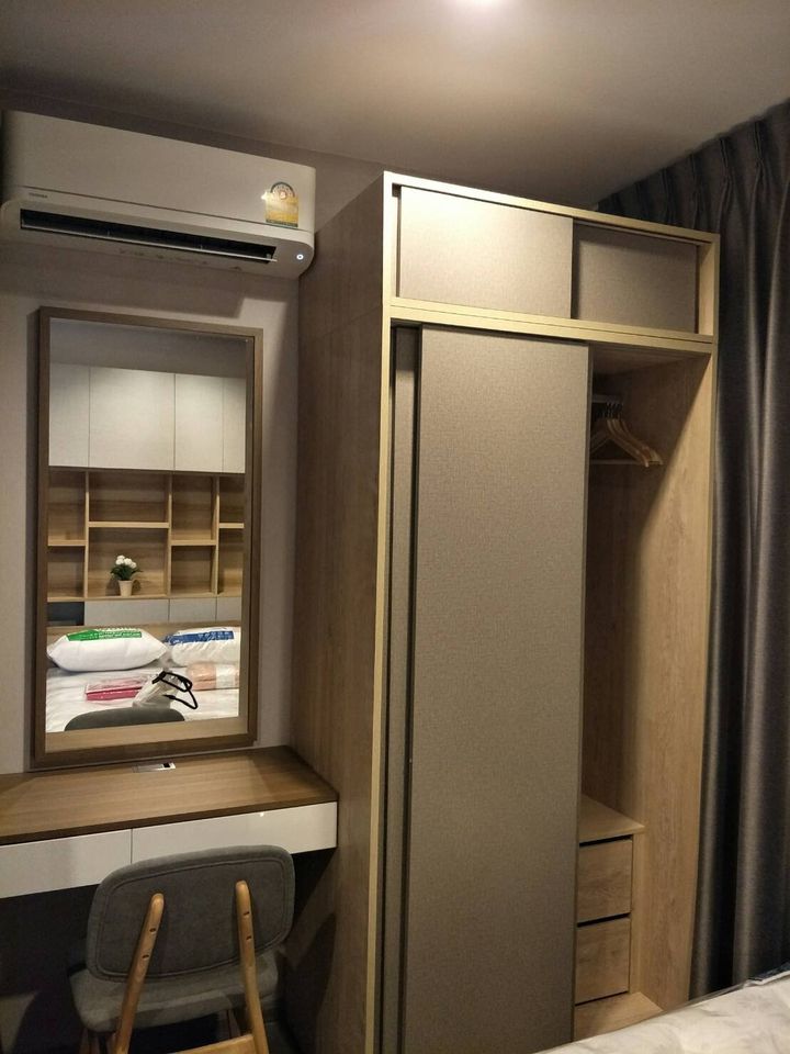 ปล่อยเช่าคอนโด The Politan Rive (เดอะ โพลิแทน รีฟ) - ห้องแต่งบิ้วอินสวย 1ห้องนอน 1ห้องน้ำ 1ห้องนั่งเล่น - ใกล้ MRT พระนั่งเกล้า