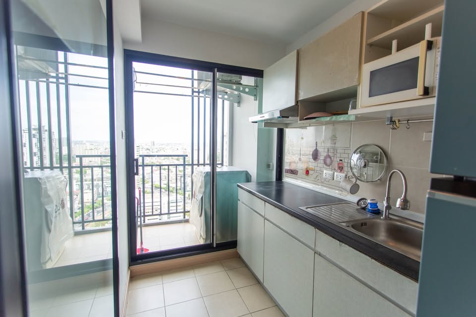 ให้เช่าห้องแบบ Studio 1ห้องน้ำ 1ครัวแยก โซนพื้นที่ BTS ตลาดพลู คอนโด Supalai Loft Talat Phlu Station (ศุภาลัย ลอฟท์ สถานีตลาดพลู) High Rise ขนาดห้อง 33 ตรม. ชั้น 27