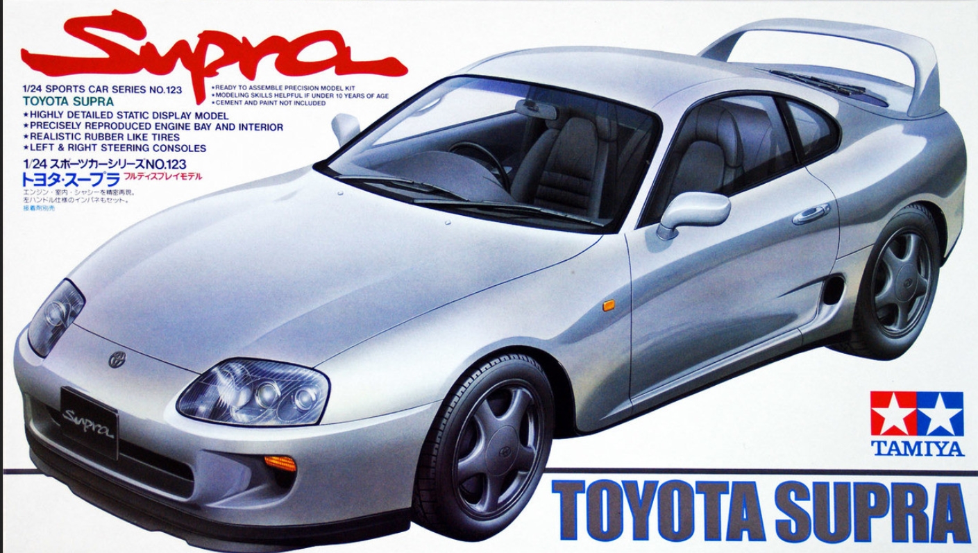 tamiya 4950344996421 24123 1/24 toyota supra