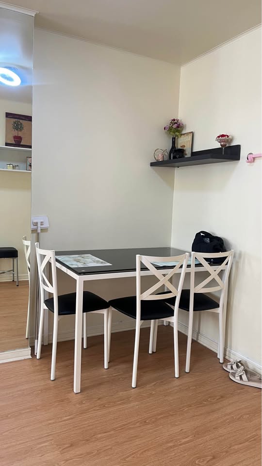 ให้เช่า Lumpini Condo Town Ramintra - Nawamin (ลุมพินี คอนโดทาวน์ รามอินทรา – นวมินทร์) 2 นอน 2น้ำ ขนาด 52 ตรม ตึก A ชั้น 15 ราคา 12,000 รถไฟฟ้าสีชมคู้บอน รามอินทรา กม9