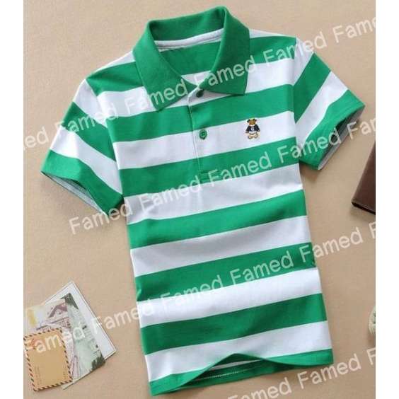 เสื้อคอปกเด็กโต ผ้านุ่ม งานดี ส่งจากไทย ลายใหม่