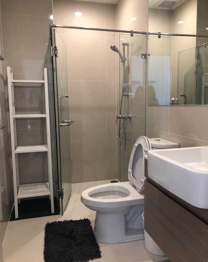 คอนโด Noble Revolve Ratchada 2 (โนเบิล รีวอลฟ์ รัชดา 2) High Rise โซนพื้นที่ MRT ศูนย์วัฒนธรรม ให้เช่าห้องแบบ Studio 1ห้องน้ำ ขนาดห้อง 23 ตรม. ชั้น 16