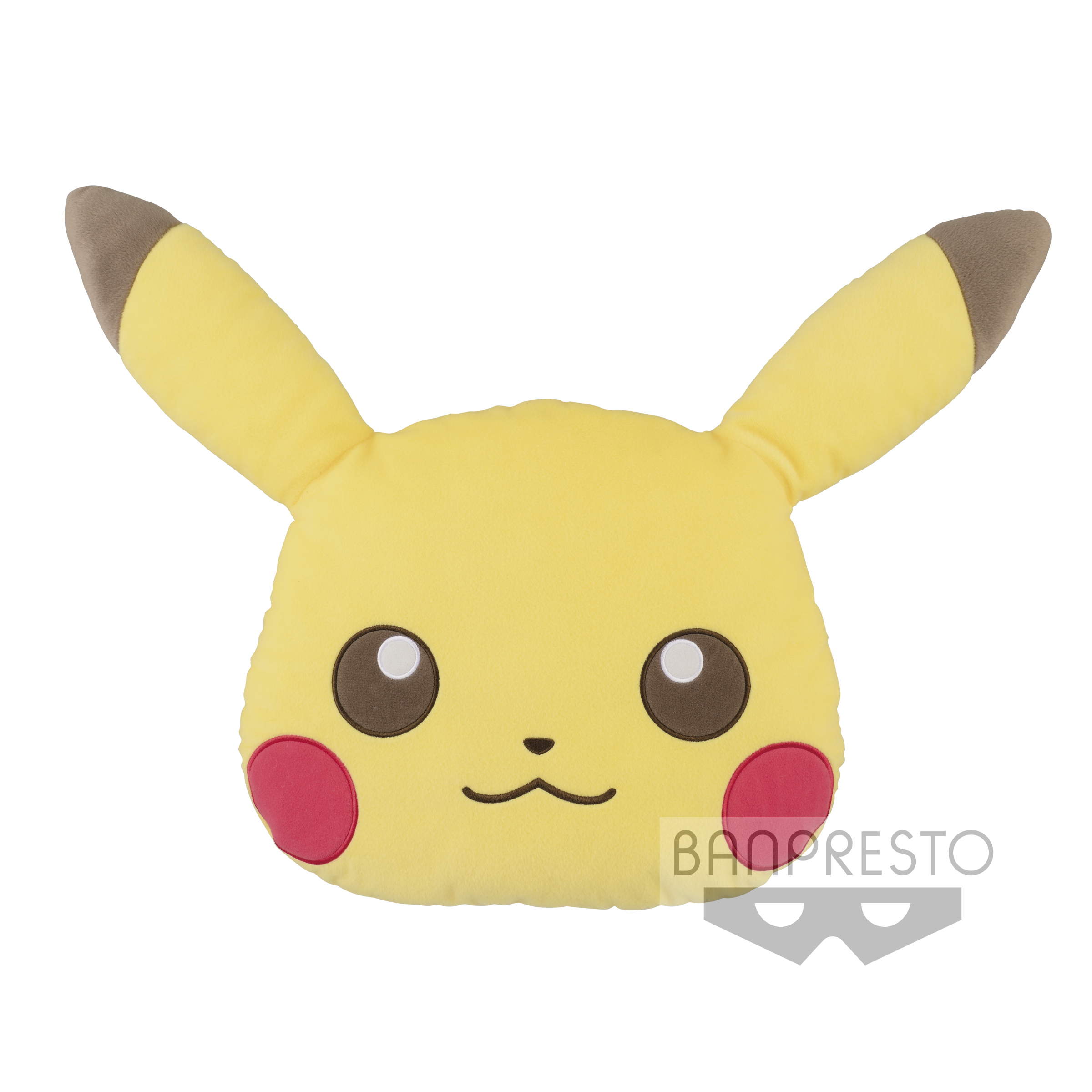 (เหลือ1ชิ้น) POKEMONLIFE WITH PIKACHU BIG PIKACHU FACE CUSHION