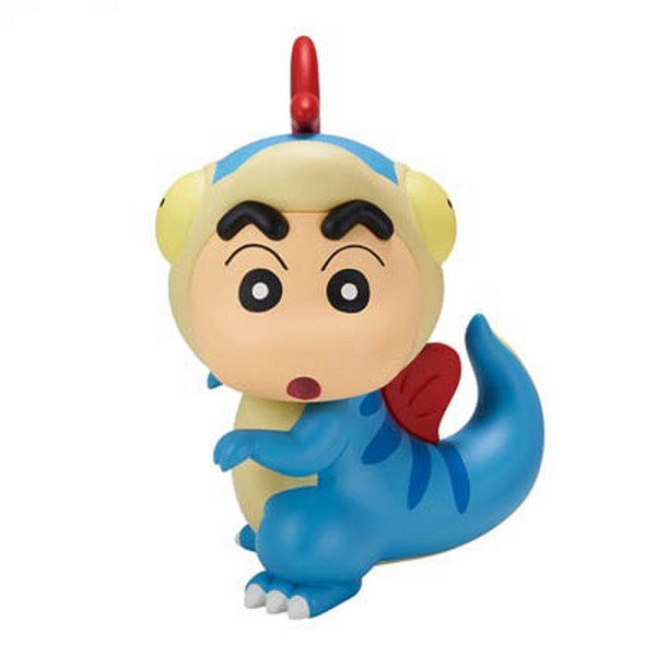 Banpresto 4983164895179 CRAYON SHINCHAN THE MOVIE: OUR DINOSAUR DIARY KASUKABE BOUEITAI FIGURE VOL.1(B:DINOSAUR SHINCHAN)