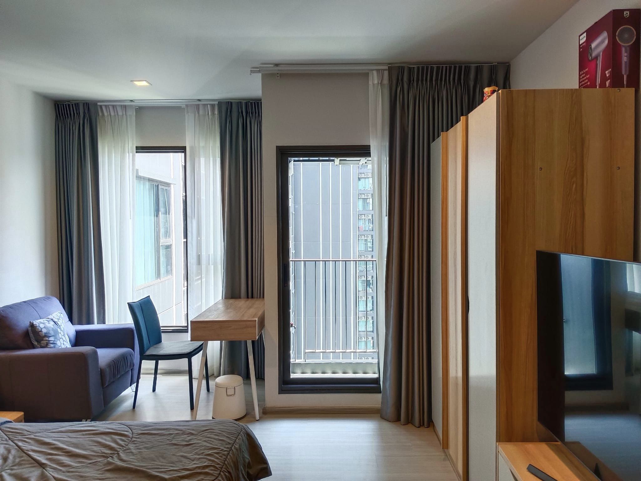 ปล่อยเช่าคอนโด Life Asoke - Rama 9 (ไลฟ์ อโศก - พระราม 9) - Studio 1ห้องน้ำ 1ห้องครัว - ใกล้ MRT พระราม 9 - ขนาดห้อง 26 ตรม. ชั้น 26 ตึก B