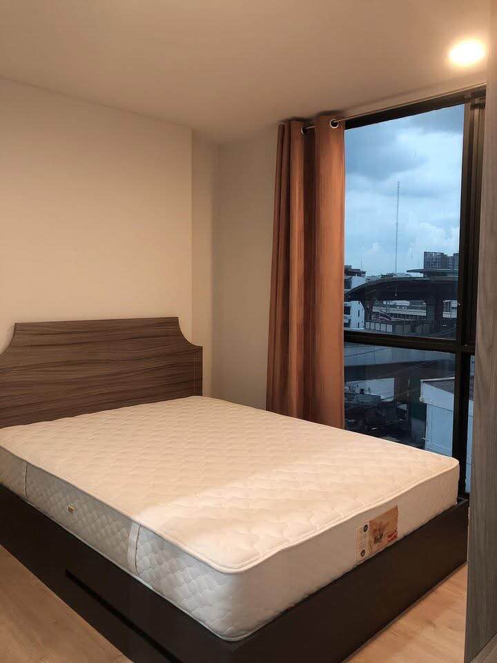 คอนโด Premio Quinto (พรีมิโอ ควินโต) Low Rise โซนพื้นที่เดินได้ไม่เข้าซอย ม.เกษตร BTSเสนานิคม ให้เช่าห้องแบบ 1ห้องนอน 1ห้องน้ำ ขนาดห้อง 26 ตรม. ชั้น 8 ตึก B