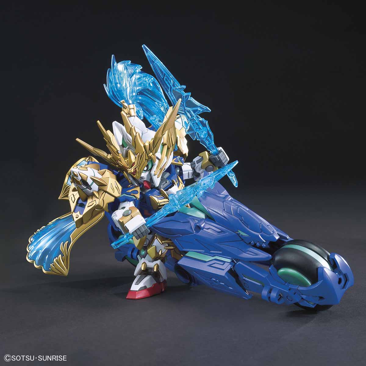 Bandai 4573102576095 SD SANGOKU SOKETSUDEN 07 zhao Yun 00 GUNDAM& BLUE DRAGON DRIVEโมประกอบ 1200yen