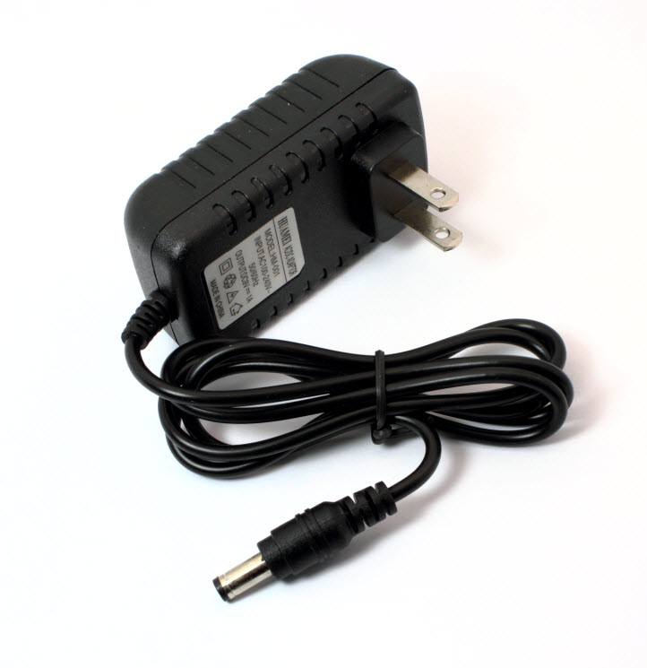 อะแดปเตอร์ แหล่งจ่ายไฟ 5V 1A แอมป์ Adapter 5V 1000mA หัวขนาด 5.5x2.5mm จ่ายกระแสเต็ม 5V 1A