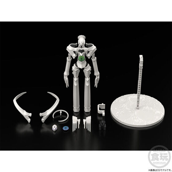 (เหลือ1ชิ้น) SMP [SHOKUGAN MODELING PROJECT] GENESIS OF AQUARION CHERUBIM SOLDIERS W/O GUM 4549660582090