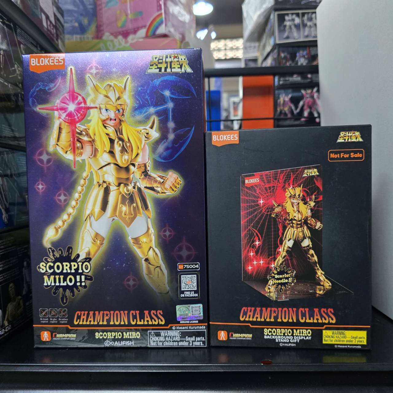 *มีของแถม* BLOKEES 810181530728 FIGURES SAINT SEIYA CHAMPIONCLASS CC 03 SCORIO MIRO