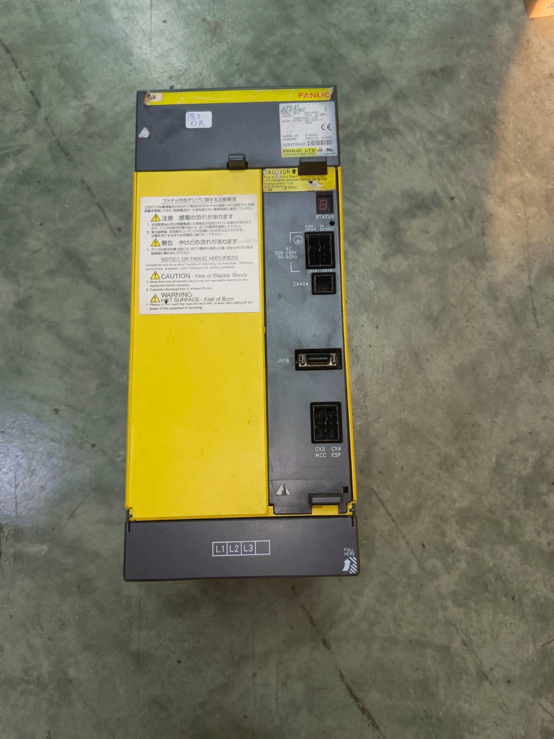 FANUC A06B-6110-H037 POWER SUPPLY