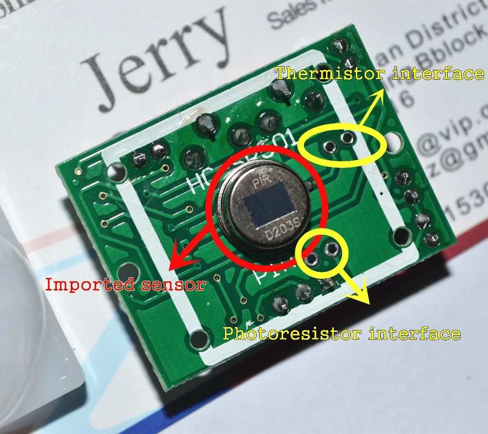 HC-SR501 PIR เซ็นเซอร์จับความเคลื่อนไหวแบบ Infrared