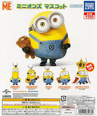 4904790854781 gasha minien Mascot Swing Gashapon Kevin Stuart King Bob Tim Set 5pcs ครบ5แบบ