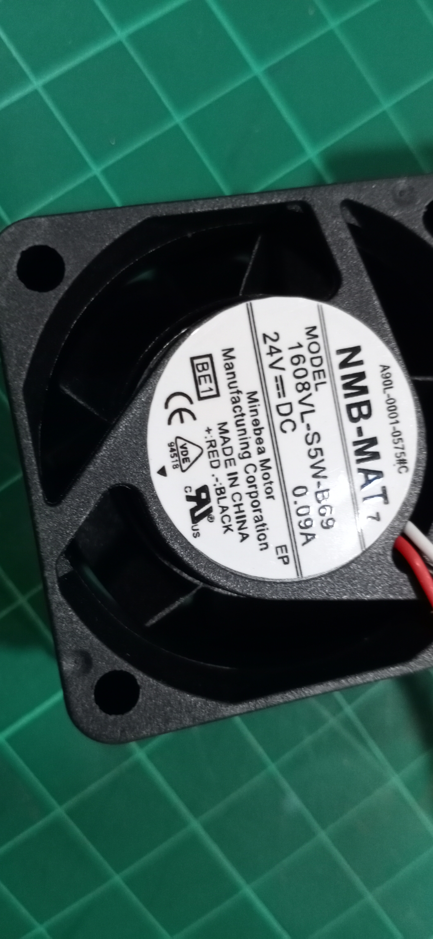 Original New Cooler Fan For A90L-0001-0575 # A/# B 1608VL-S5W-B69 Fanuc