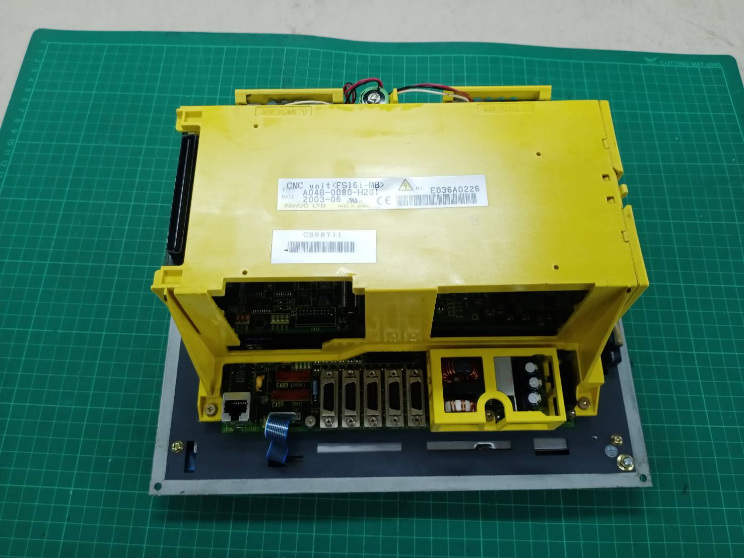 FANUC A04B-0080-H201 FS16I-MB CNC CONTROLLER UNIT