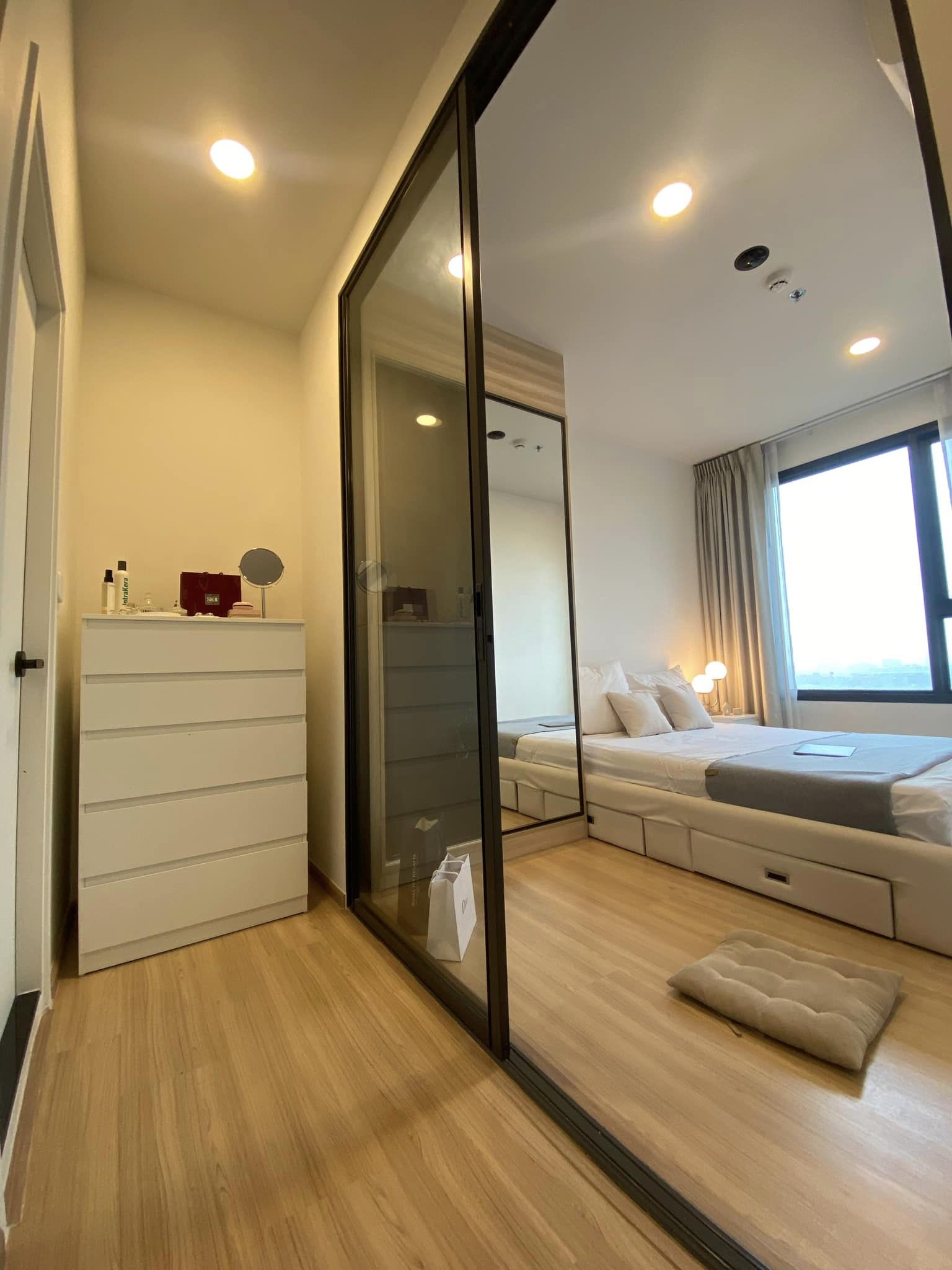 ปล่อยเช่าคอนโด Chewathai Kaset - Nawamin (ชีวาทัย เกษตร - นวมินทร์) - 1ห้องนอน 1ห้องน้ำ 1ห้องนั่งเล่น 1ห้องครัว - ใกล้ BTS เกษตร / ม.เกษตร - ขนาดห้อง 29 ตรม. ชั้น 15