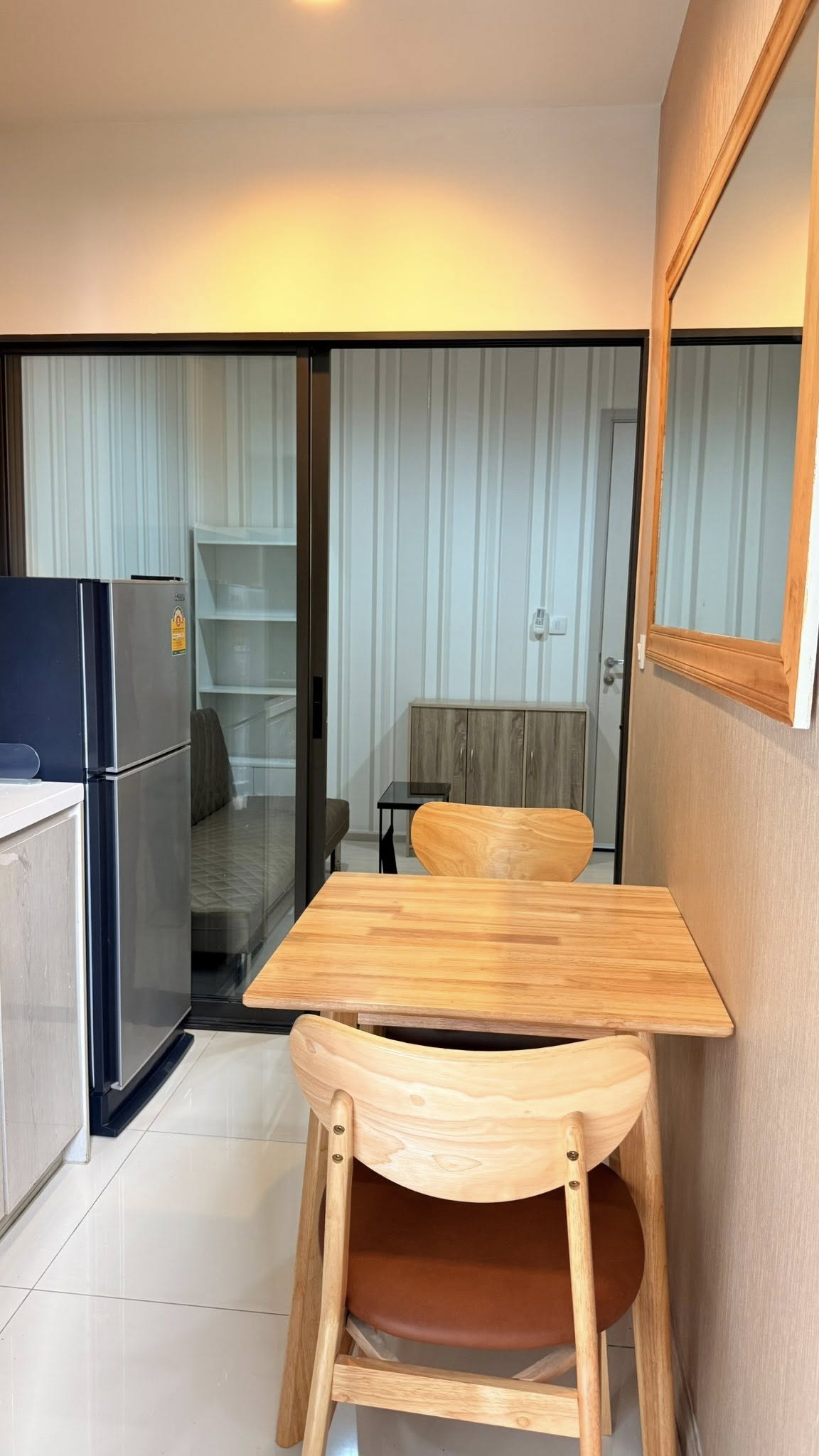 High Rise โซนพื้นที่ MRT พระราม 9 ให้เช่าห้องแบบ 1 Bedplus 1ห้องน้ำ คอนโด Life Asoke Hype (ไลฟ์ อโศก ไฮป์) ขนาดห้อง 35 ตรม.