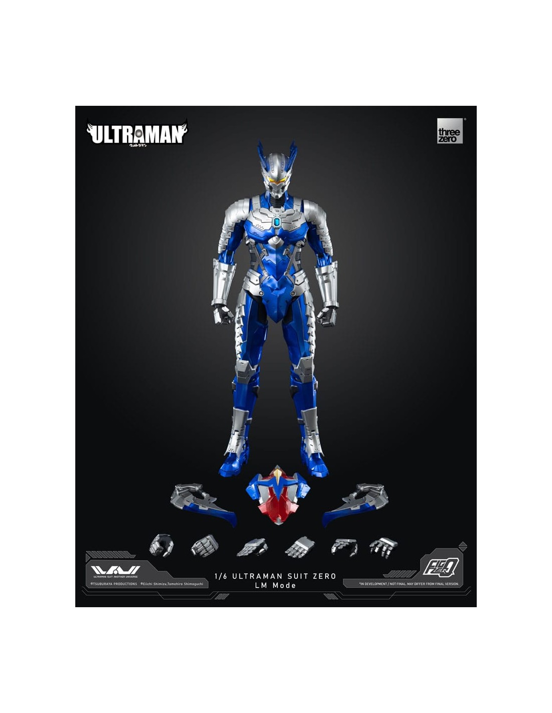 threezero 4895250808560 1/6 Ultraman Suit Zero (LM Mode) - Sideshow