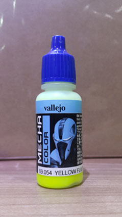 mecha vallejo 69. 054 yellow fluorescent 17 ml.