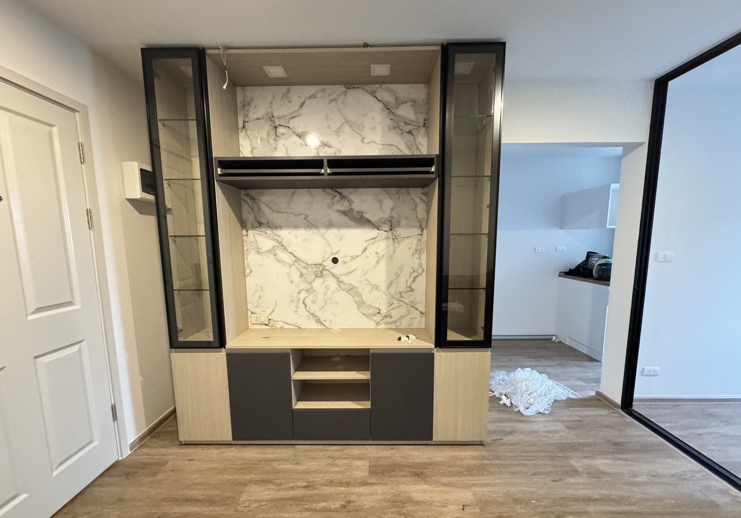 ให้เช่าคอนโด HI Kaset - Senanikhom Station (ไฮ เกษตร - เสนานิคม สเตชั่น) 1ห้องนอน / 1ห้องน้ำ ขนาด 28.75 ตรม. ชั้น 7 ตึก A ค่าเช่า 12,000 ต่อเดือน รถไฟฟ้า BTS เสนานิคม