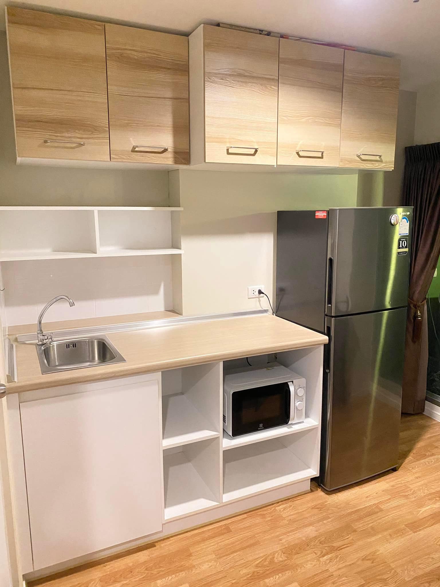 ให้เช่าห้องแบบ 1ห้องนอน 1ห้องน้ำ โซนพื้นที่ MRT หลักสอง คอนโด Lumpini Park Phetkasem 98 (ลุมพินี พาร์ค เพชรเกษม 98) ขนาดห้อง 26 ตรม. ชั้น 11 ตึก C