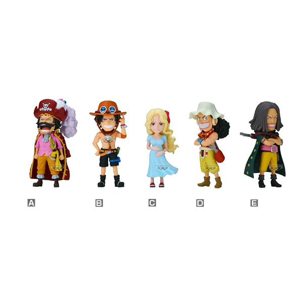 Banpresto 4983164295337 ได้ครบ 5 แบบ (set5) one piece WCF-Parent child bloodline2