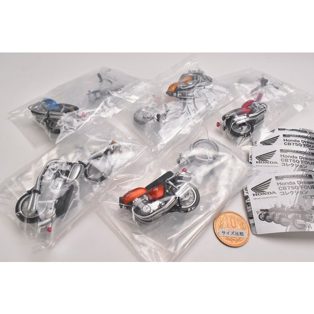 4904790881404 Gacha Honda Dream CB750 FOUR Collection (set of 5)ได้ครบ5แบบ (fs)