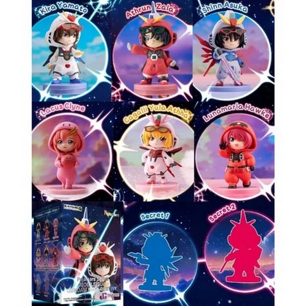 Bandai ****แบบสุ่ม-จุ่มเดี่ยว*** 6974913234956 BNFIGURE Q MOBILE SUIT GUNDAM SEED DESTINY PAJAMARS VER.** แบบสุ่ม *