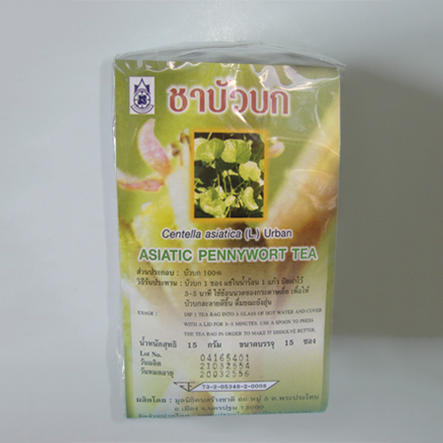 ชาชงใบบัวบก ปฐมอโศก ขนาด 15 ซอง