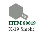 80019 Enamel X19 smoke