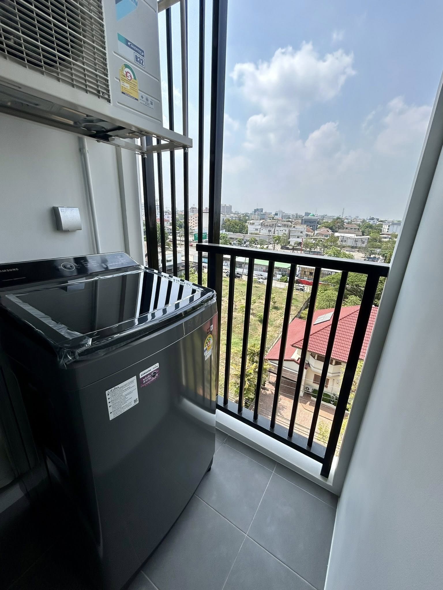 ให้เช่าห้องแบบ 1ห้องนอน 1ห้องน้ำ โซนพื้นที่ ม.เกษตร BTS เสนานิคม คอนโด Kave Seed Kaset (เคฟ ซี๊ด เกษตร) Low Rise ขนาดห้อง 26 ตรม. ชั้น 7 ตึก C