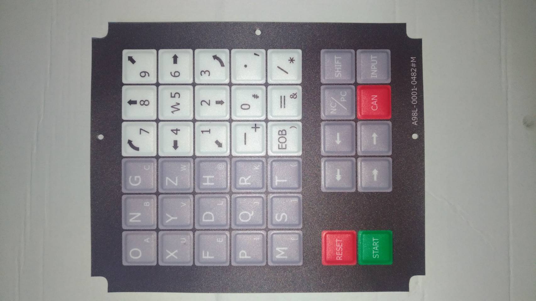 ปุ่มกด FANUC 10M A98L-0001-0482#M