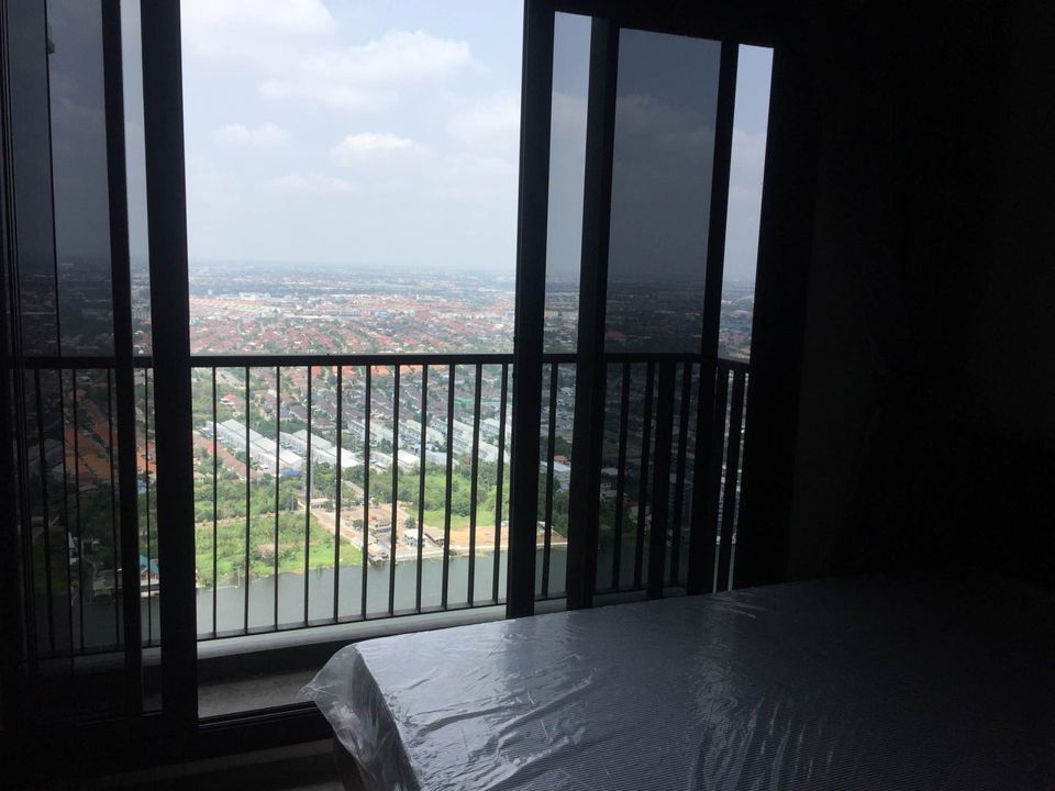 ปล่อยเช่า The Politan Rive (เดอะ โพลิแทน รีฟ) - โซนพื้นที่ MRT พระนั่งเกล้า 1ห้องนอน 1ห้องน้ำ 1ห้องนั่งเล่น - ขนาดห้อง 31 ตรม. ชั้น 52 - ให้เช่า 10,000 ต่อเดือน