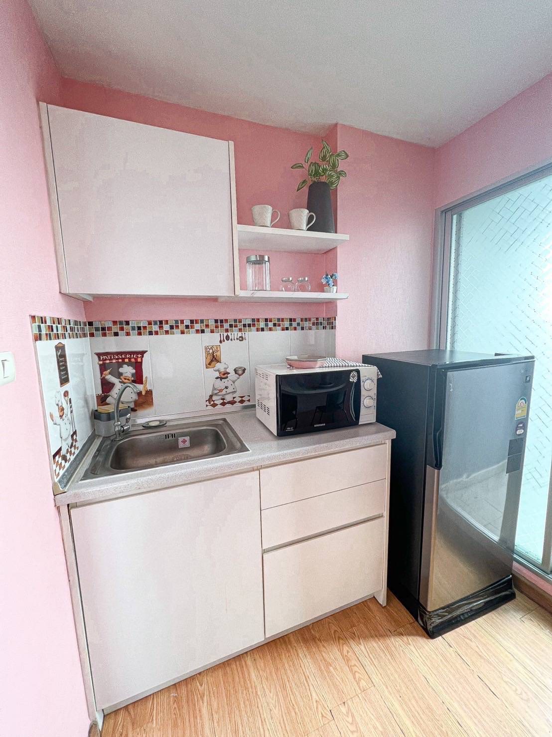 ให้เช่า เดอะ ทรัสต์ เรสซิเด้นซ์ ปิ่นเกล้า 1ห้องนอน ชั้น30 ตกแต่งพร้อมอยู่