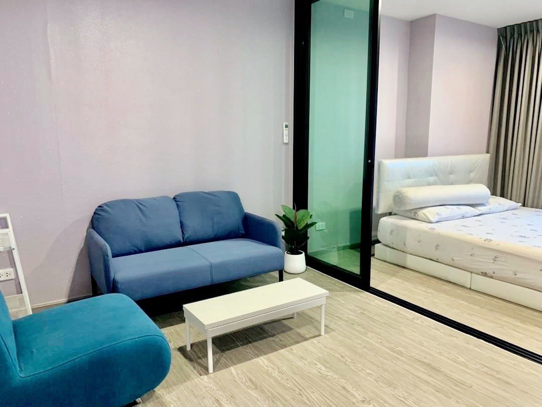 ให้เช่าคอนโด Reach Phahonyothin 52 (รีช พหลโยธิน 52) 1ห้องนอน / 1ห้องน้ำ ขนาด 30 ตรม. ชั้น 7 ตึก F ค่าเช่า 10,000 ต่อเดือน รถไฟฟ้า BTS สะพานใหม่