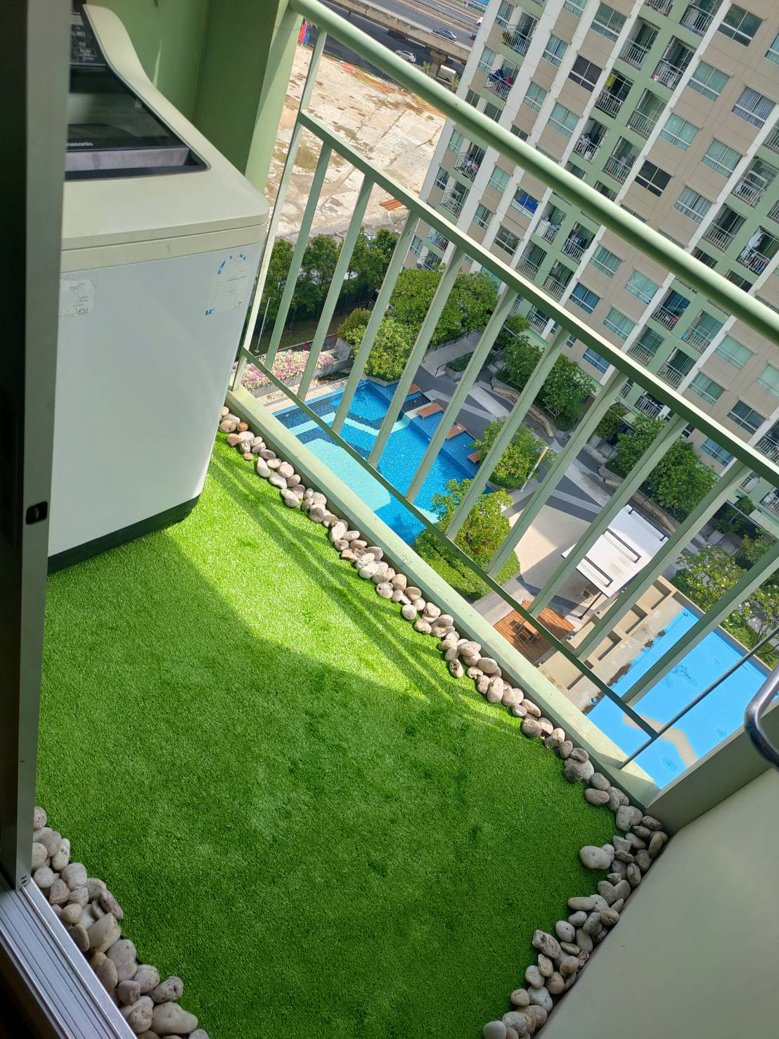 ปล่อยเช่าคอนโด Lumpini Park Rama 9 - Ratchada (ลุมพินี พาร์ค พระราม 9 - รัชดา) ซอย RCA - 1ห้องนอน 1ห้องน้ำ 1ห้องนั่งเล่น - ใกล้ MRT พระราม9 - ขนาดห้อง 30 ตรม. ชั้น 16 ตึก B