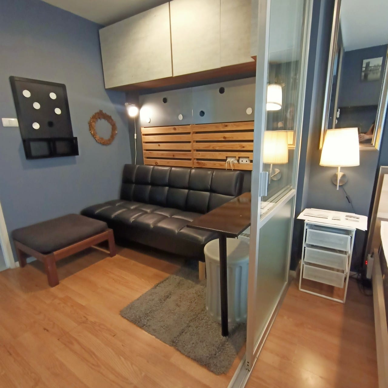 ปล่อยเช่าคอนโด ลุมพินี วิลล์ อ่อนนุช-พัฒนาการ (อ่อนนุช 55)(Lumpini Ville On Nut-Phattanakan) - ห้องแต่งบิ้วอินสวยเฟอร์เครื่องใช้ไฟฟ้าครบครั้น - ใกล้ MRT ศรีนุช