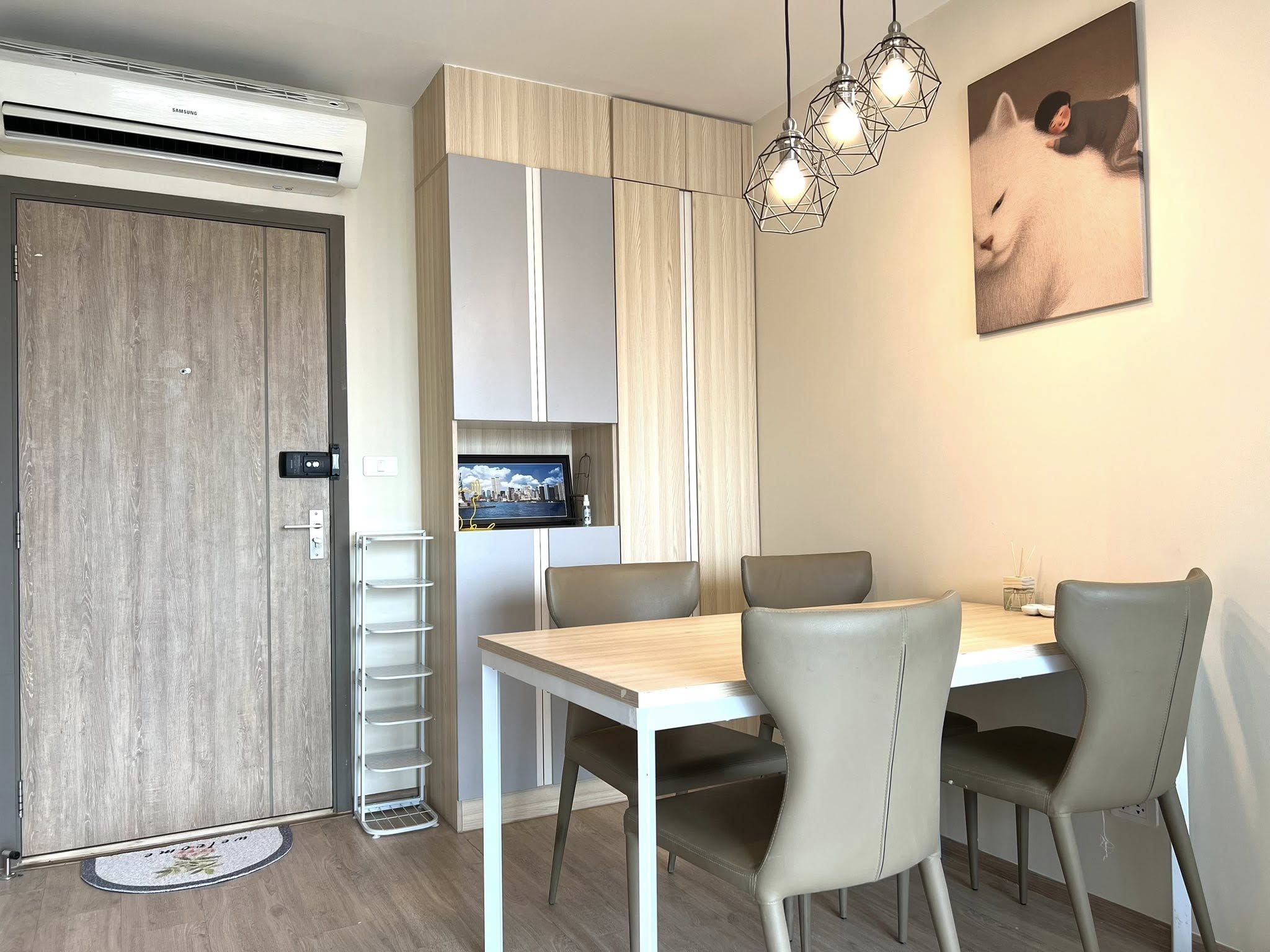 ให้เช่าคอนโด IDEO O2 (ไอดีโอ โอทู) High Rise โซนพื้นที่ BTS บางนา ห้องแบบ 2ห้องนอน 1ห้องน้ำ ขนาดห้อง 46.5 ตรม. ชั้น 21 ตึก B