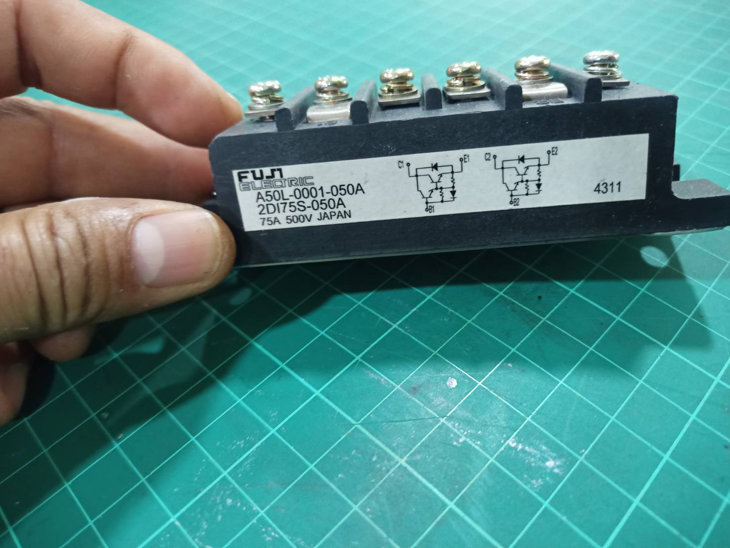 FANUC A50L-0001-050A FUJI 2DI75S-050A POWER MODULE