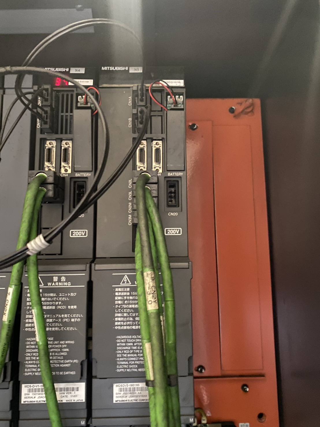 ซ่อม MITSUBISHI MDS-D-V2-160160 SERVO DRIVE