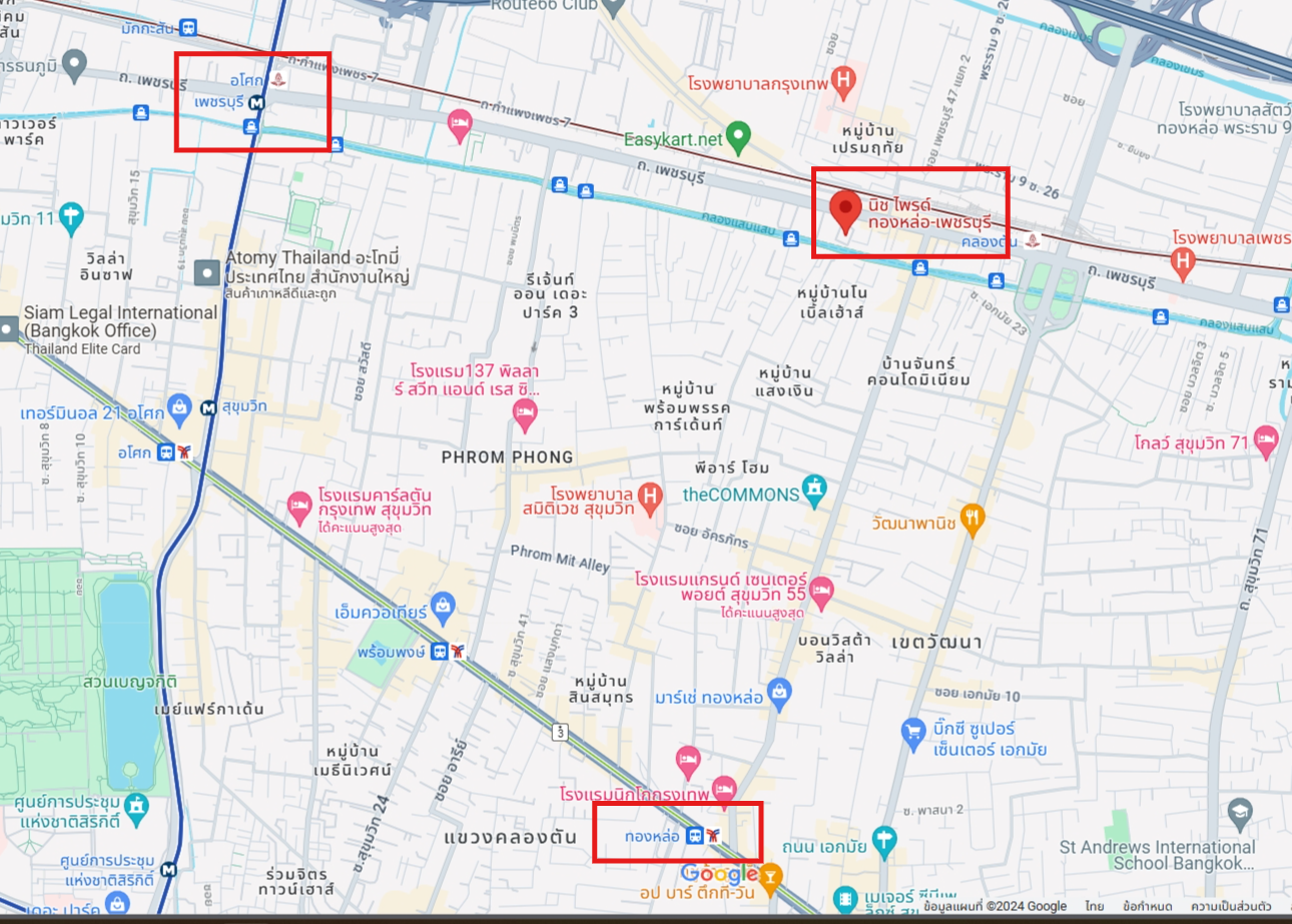 ปล่อยเช่าคอนโด The Niche Pride Thonglor-Phetchaburi (เดอะ นิช ไพรด์ ทองหล่อ-เพชรบุรี) - ชั้นสูงพร้อมอยู่ 1ห้องนอน 1ห้องน้ำ 1ห้องนั่งเล่น - ใกล้ MRT เพชรบุรี BTSทองหล่อ - ขนาดห้อง 31 ตรม. ชั้น 30