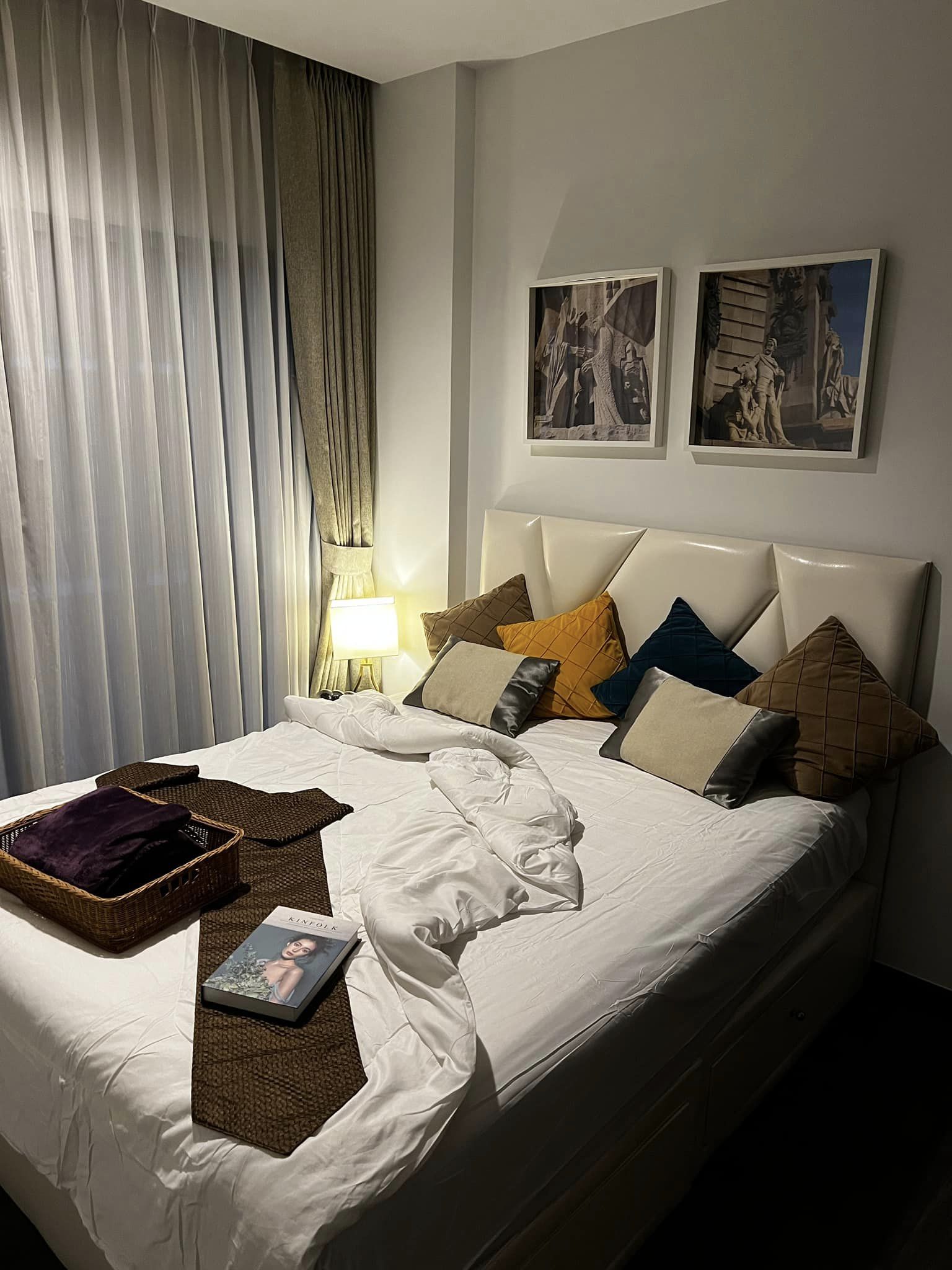 ปล่อยเช่าคอนโด The LINE Asoke - Ratchada (เดอะ ไลน์ อโศก - รัชดา) - 1ห้องนอน 1ห้องน้ำ 1ห้องนั่งเล่น - ใกล้ MRT พระราม 9 - ขนาดห้อง 35 ตรม. ชั้น 9