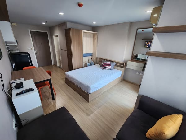 ให้เช่าคอนโด Casa Condo Ratchada-Ratchaphruek (คาซ่า คอนโด รัชดา-ราชพฤกษ์) High Rise โซนพื้นที่ BTS ตลาดพลู ห้องแบบ Studio 1ห้องน้ำ ขนาดห้อง 27 ตรม. ชั้น 9
