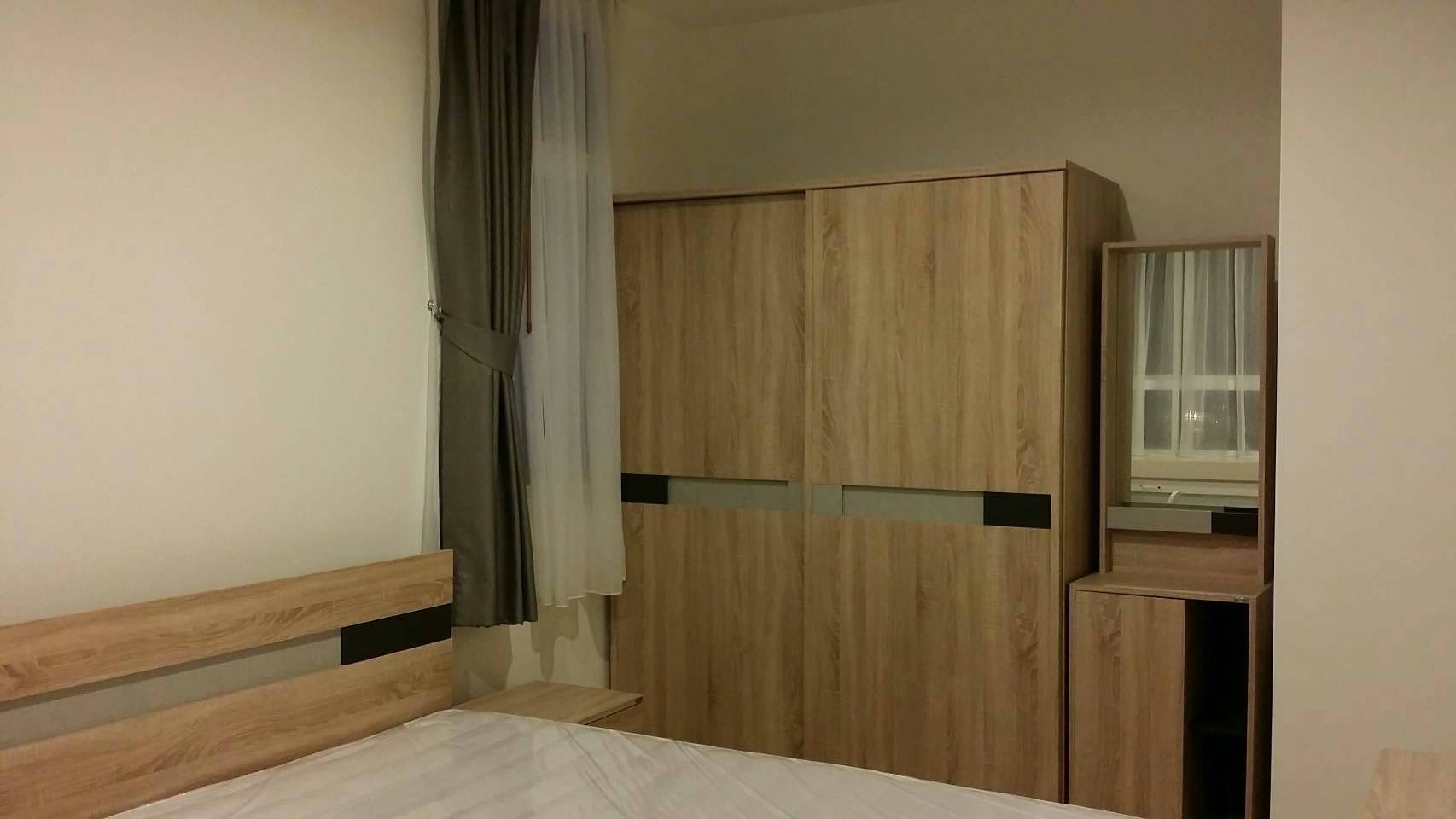 ให้เช่าคอนโด TC Green Rama 9 (ทีซี กรีน พระราม 9) โซนพื้นที่ MRT พระราม 9 ห้องแบบ 1ห้องนอน / 1ห้องน้ำ · ขนาดห้อง 38 ตรม. ชั้น 15 ตึก D