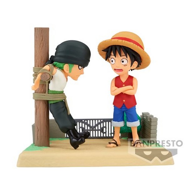 (เหลือ1ชิ้น) 4983164885040 wcf one piece-Log Stories - Monkey D. Luffy & Roronoa Zoro banpresto