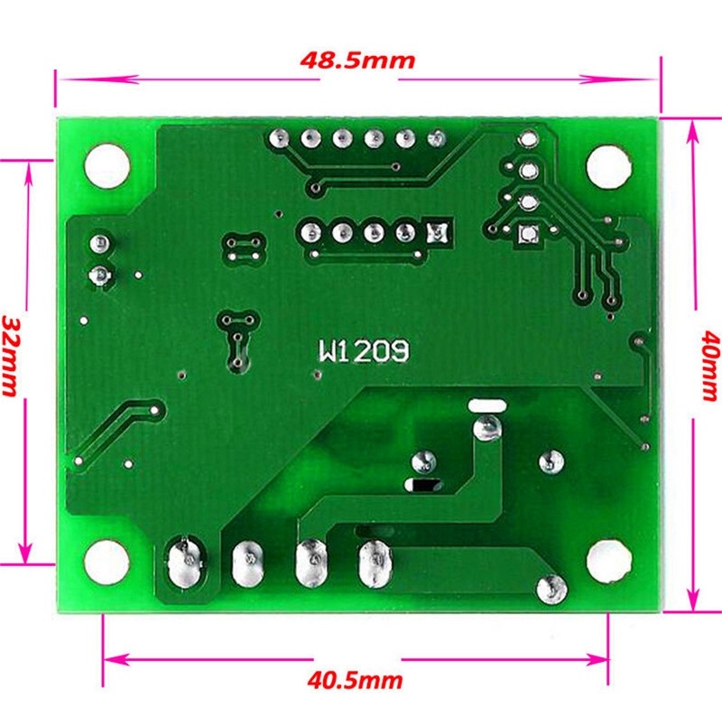 W1209 DC 12V Heat Cool Temperature Controller