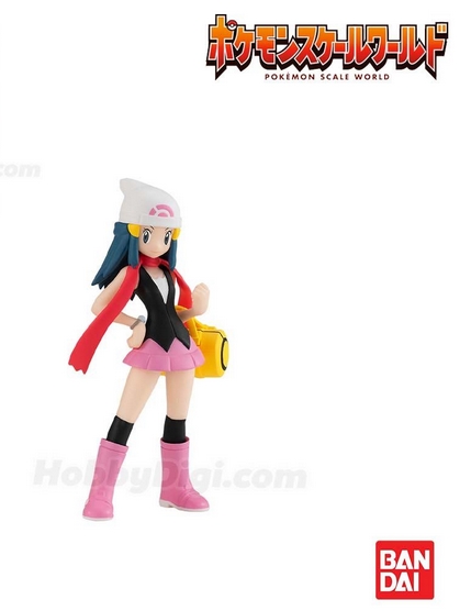 Bandaii candty toy Bandai 4570117927010 Pokemon Scale World Sinnoh Region (No.6 Dawn (DPver.))