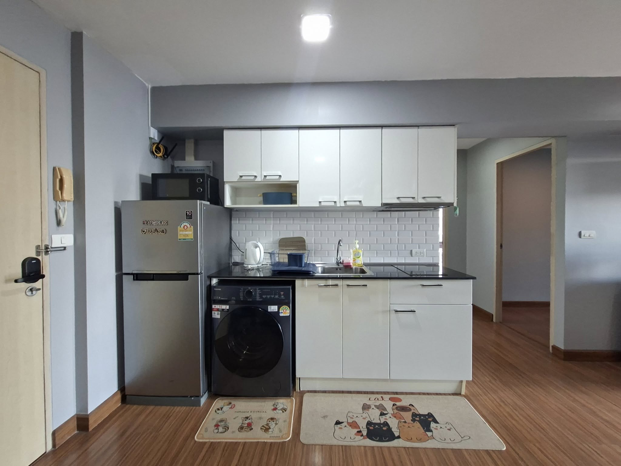 ให้เช่าคอนโด My Resort Bangkok (มาย รีสอร์ท แบงค์คอก) 2ห้องนอน / 1ห้องน้ำ ขนาด 65 ตรม. ชั้น 12 ตึก A ค่าเช่า 30,000 ต่อเดือน รถไฟฟ้า MRT เพชรบุรี / มศว