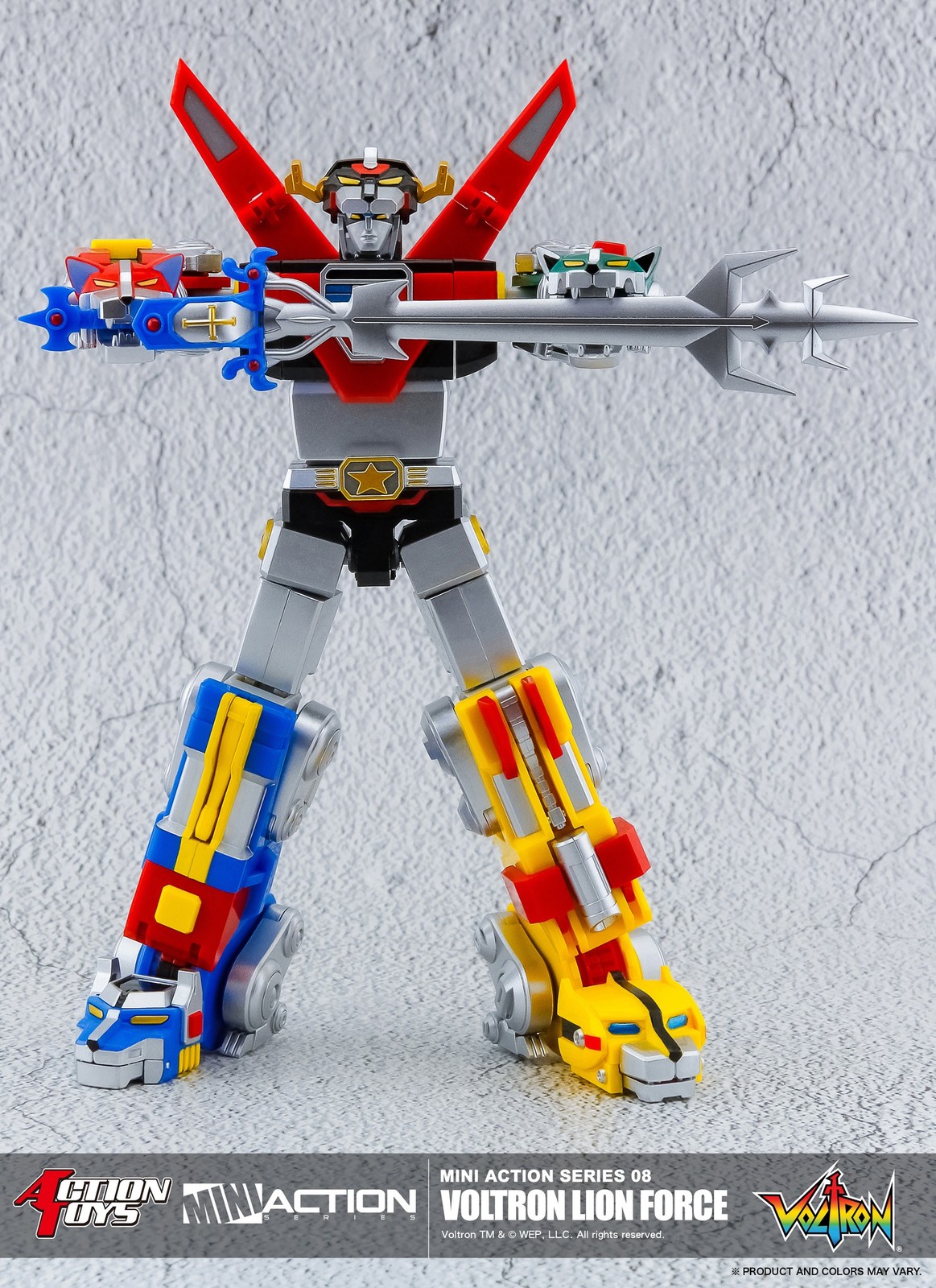 Action Toys 4582119842239 mini action 08 Voltron-Lion force