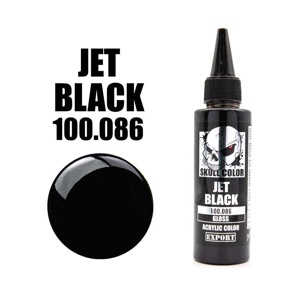 skull 100.086 jet black 60ml.